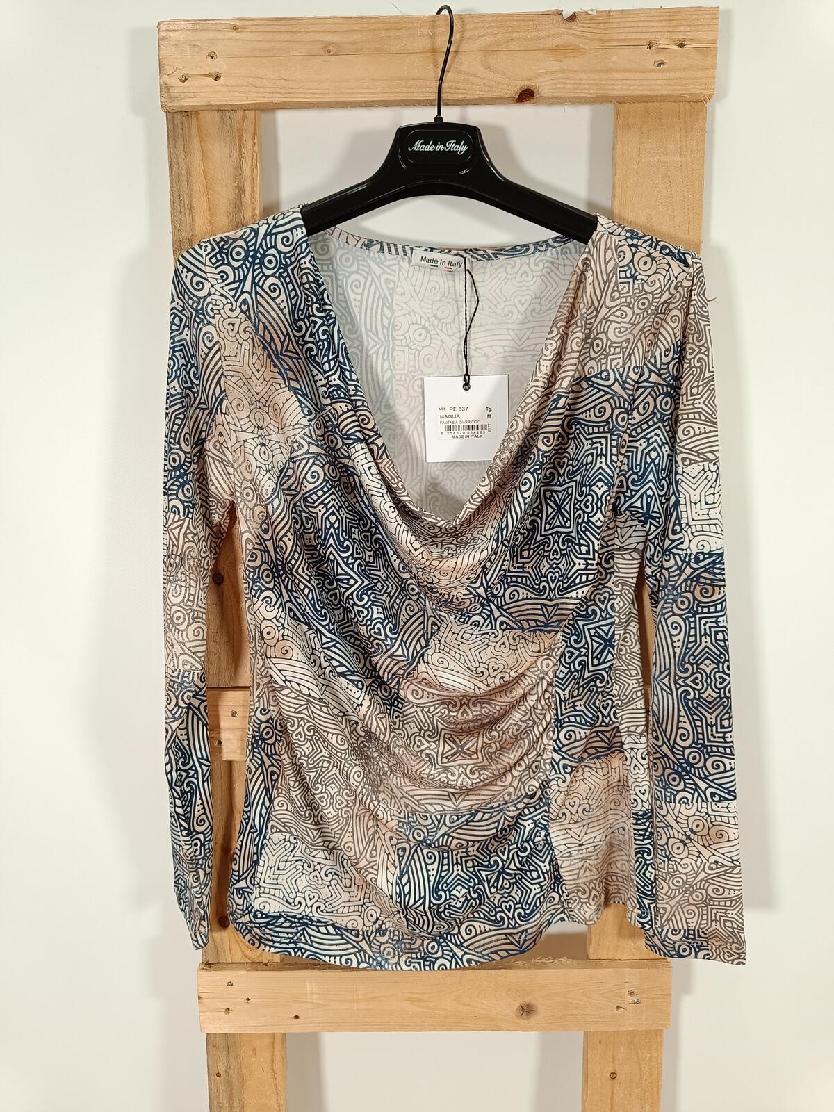 MAGLIA DONNA M/L PE25837/AF Tellini S.r.l. Ingrosso Abbigliamento
